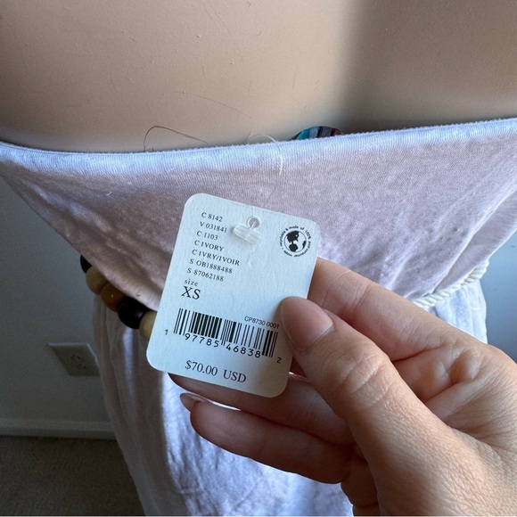 NWT Free People Beach Payton Strapless Midi Dresss - Picture 9 of 14